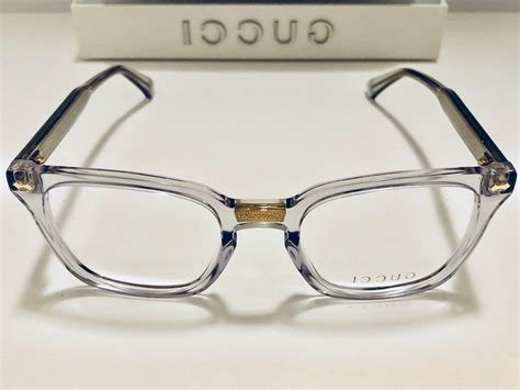 gucci optical glasses gold|clear Gucci prescription glasses.